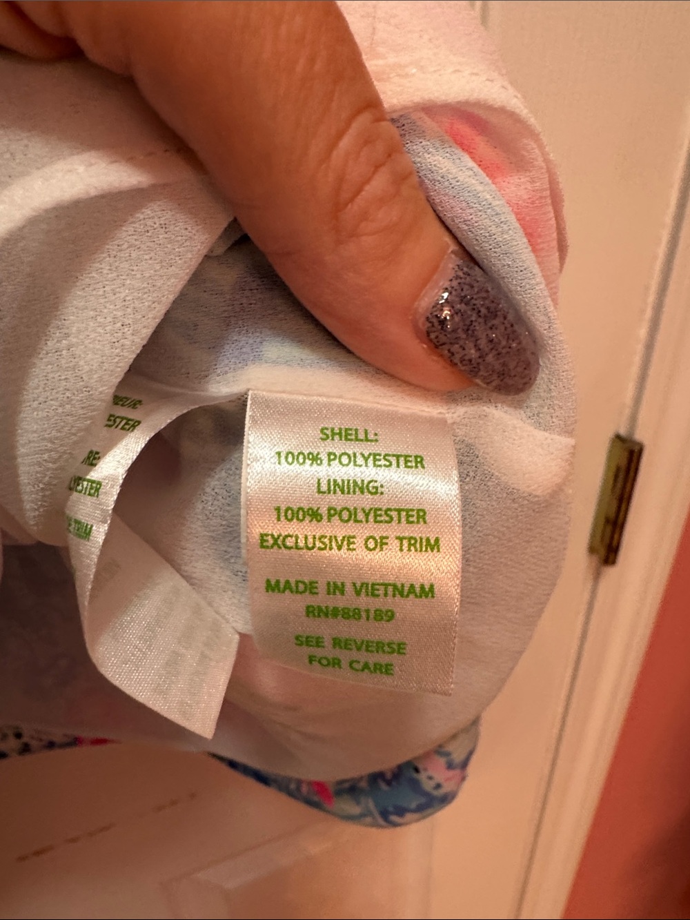 Lilly Pulitzer Delancey Sink or Swim - Pink, Blue & Green - Picture 6 of 7